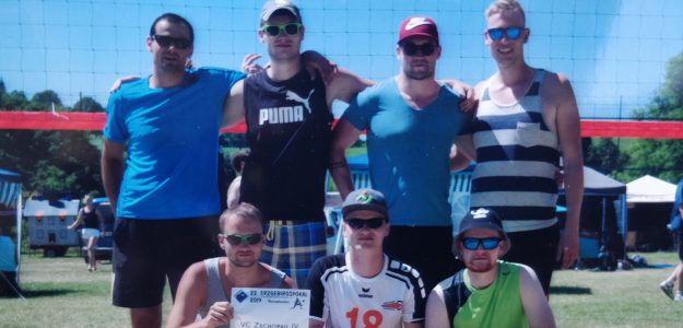 Mannschaftsfoto VCZ 4 Mauersberg